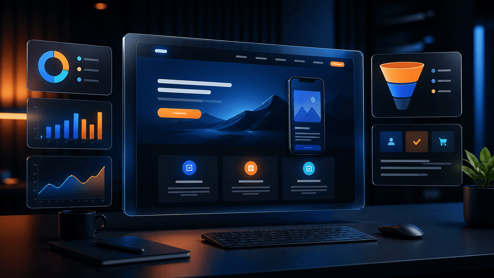 Landing Pages and Business Websites service